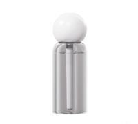 HEIBTENY Plateau tournant à gâteau avec mécanisme de verrouillage, support rotatif antidérapant pour décoration de gâteaux, outil de cuisson de 30,3 cm, base stable, blanc (A)