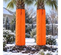 HEIBTENY Protection pour gel Plante Tissu Épais Isolant Protection pour | Tissu Oxford épais, pour doublure aluminium, rétention chaleur maximale, résistant pour déchirure, pour hivers (Black, Small)