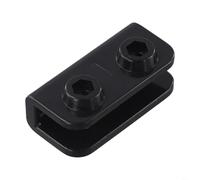 HEIBTENY Relais de démarrage PTC pour réfrigérateur 15 Ohm, protection contre les surcharges de compresseur 1/6HP, pour mini refroidisseur AC, pièce de rechange à 1/2 broches, noir et blanc, kit de 2