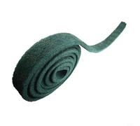 HEIBTENY Rouleau de tampon à récurer émeri de 5,8 m, abrasif en nylon robuste pour enlever la rouille, résistant aux hautes températures, pour nettoyage du carrelage, du sol, vert (7 cm x 5,8 m)