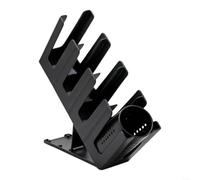 HEIBTENY Support de tasse à café et couvercle, 43,2 x 10,6 x 22,9 cm, distributeur de hauteur réglable avec organisateur de paille, pour tasses de 237 à 650 ml, étagère de rangement de comptoir de
