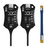 HEIBTENY Testeur d'inductance, pour réparation de circuits imprimés, détecteur d'induction électromagnétique avec indicateur de lumière verte, outil de détection de défaut à un bouton, pour test de