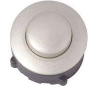 Heidemann 70094 Bouton de sonnette simple nickelé 24 V/1 A