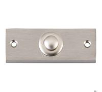 Heidemann Bouton de sonnette 70402 – simple, nickel, 24 V/1 A