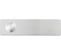 Heidemann 70546 Bouton de sonnette simple acier inoxydable 48 V AC/2 A