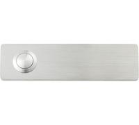 HEIDEMANN 70546 Bouton-poussoir simple en acier inoxydable 48 V CA/2 A