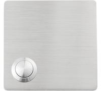 Heidemann 70548 Bouton de sonnette simple acier inoxydable 48 V AC/2 A