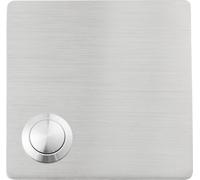 Heidemann 70548 Bouton de sonnette simple acier inoxydable 48 V AC/2 A