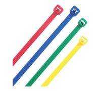 Heidemann HEIDEMANN Colliers de câble colorés assortis 300x4,8mm, 100 pièces Heideman Quantité:1