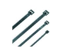 Heidemann HEIDEMANN Colliers de serrage en nylon, noir, 140 × 3,6 mm, résistant aux UV, 100 pièces, blister Quantité:1