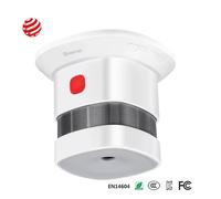 HEIMAN Zigbee détecteur de fumée système de maison intelligente 2.4GHz capteur de prévention de sécurité haute sensibilité 1 pièce