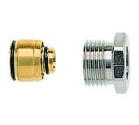 Heimeier compression match0 1335-16.351 16x2mm, Rp 2000 / 2, laiton nickelé, pour tube composite