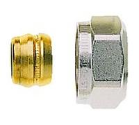 Heimeier compression match0 3800-12.351 12 mm, nickelé, pour tube cuivre / précision, filetage mâle M 24x1,5