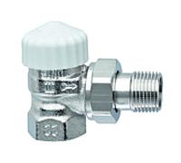 Heimeier Corps de vanne thermostatique V-exact II 3451-03.000 Rp 3 / 4xR 3/4, d'angle, raccourci, laiton
