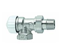 Heimeier Corps de vanne thermostatique V-exact II 9103-01.000 Rp 3 / 8xR 3/8, angle, bronze nickelé, préréglage à réglage continu