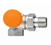 HEIMEIER Eclipse 1/2" (DN 15) robinet thermostatique , Double équerre, gauche 3933-02.000