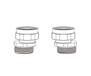 HEIMEIER Kit de raccord en S, 1354-22.362,
