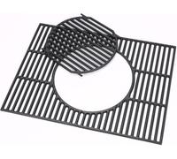 Heimlyn Grille de rechange en fonte 44,5 x 60 cm pour Weber Spirit I & II 300, Genesis Gold/Silver/Platinum B/C, grille de barbecue pour Napoleon Rogue 425, Switch Grid Rost-in-Grid pour Weber 7527