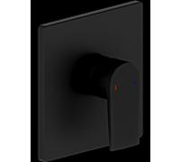 Heinrich Schulte alpha_400 mitigeur de douche Z069697-00280 encastré, noir mat