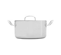 Heirol Casserole avec couvercle 5.5 litres Heirol Steely Classic Triply Acier inoxydable