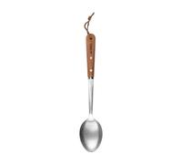 Heirol Cuillère de service en acier inoxydable 34 cm Hêtre