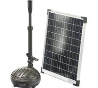 HEISSNER Pompe de Bassin Solaire Hybride SPW1100-00 - 1.000 l/h