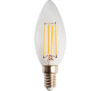 HEIT 15023 - Lampe LED E14, 4 W, 400 lm, 2700 K, sans clignotement