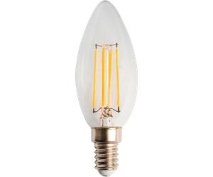 HEIT 15023 - Lampe LED E14, 4 W, 400 lm, 2700 K, sans clignotement