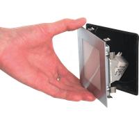 HEIT 27635 - Panneau à LED, 3,5 W, 95 lm, 2 700 K, 107 x 107 mm, argent