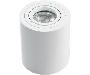 HEIT 500737 - Projecteur pour montage en saillie, blanc, pivotant rond GU10