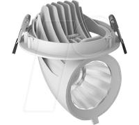 HEIT LL-510036 - Spot LED encastré, blanc, 25 W, 3125 lm, 3000 K, 40°