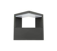 HEITRONIC LED Applique murale avec détecteur de mouvement BONITA Applique extérieure noire Détecteur