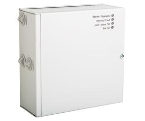 Hekatron Distribution Bloc d'alimentation Genius avec batterie de secours 31-6100001-01-02