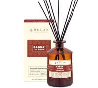 Helan Babà al Rhum - Rafraîchisseur d'air, Parfum d'ambiance avec bâtonnets diffuseurs avec Poire, Vanille, mélasse et Cannelle Idées Cadeaux désodorisants et parfums d'ambiance 500 ML, Made in Italy