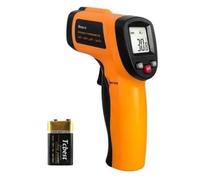 Helect IT-T05 Thermomètre infrarouge thermomètre laser numérique, Thermomètres sans contact -50-550 C（Pile 9V Contient）