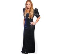 Helene Segara (Black Dress) Silhouette en Carton Grandeur Nature