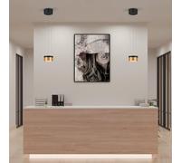 Helestra ODA Suspension LED sans verre, 6-5086.28,