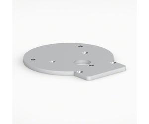 Helestra PIER Plaque de montage pour piquet de terre, 9024,