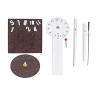 HELEVIA Horloge Murale Cadre, Conception de Bricolage Auto-adhésive 3D