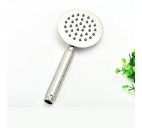 HELEVIA Pommeau de Douche à Main Haute Pression G1/2 en Acier Inoxydable | Acier Inoxydable, Plastique, Filetage G1/2, Eau Dure, Salle de Bain Domestique, Noyau de Valve en Céramique, Accessoires de