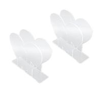 HELEVIA Porte-serviettes en Acrylique, Porte-serviettes de Table Transparent en Forme de Cœur avec un Design Multifonctionnel pour la Décoration de la Maison