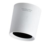 HELEVIA Poubelle de Bureau, Mini Corbeille Portable à Motif Animal 1,5 L pour Bureau, Salle D'étude, Table Basse, Table à Manger, de Chevet (Blanche)