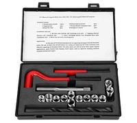 Heli Coil, Coil Master Kit, 17 inserts filetés M11x1.25 Kit d'assortiment d'accessoires de réparation de filetage femelle Kit Réparation Filetage