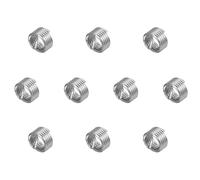 Helicoil Lot de 10 inserts filetés M14 x 2 x 1D - Insert fileté - Accessoire de réparation de filetage en acier inoxydable