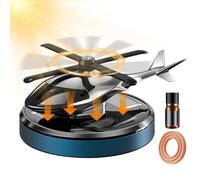 Helicopter Car Fragrance Diffuser - ABS Alloy Dashboard Air Freshener, Sola