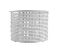 Helilyco ABS SP-1082 Panier de piscine non flottant pour piège à feuilles creusées et hors sol, construction solide, blanc et bleu (blanc)