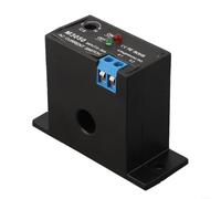 Helilyco Commutateur de capteur de courant alternatif M3050 auto-alimenté normalement ouvert 02-30 A Seuil réglable avec isolation d'entrée/sortie pour noir