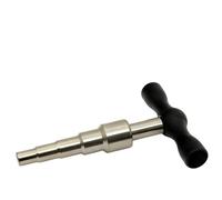 Helilyco Extenseur de tuyau composite multicouche, calibreur et ébavureur à 5 vitesses 16/18/20/25/32 mm Tubes chauffants en aluminium et plastique, pour mandrin en acier inoxydable avec poignée