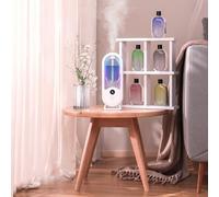Helilyco Gardenia Désodorisant automatique en spray, 5 réglages d'intervalle, diffuseur d'arômes de 50 ml pour salon, hôtel, salle de bain, blanc