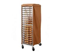 Helilyco Housse imperméable pour étagère de poêles, abri de rangement simple standard en tissu Oxford 420D, facile à nettoyer pour la cuisine extérieure, 58,4 x 71,1 x 162,6 cm